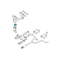 OEM 2011 Nissan Quest Gasket-Exhaust Diagram - 20691-JA10B