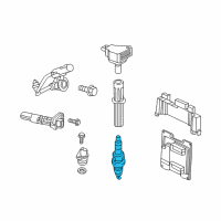 OEM 2016 Chevrolet Spark Spark Plug Diagram - 12637197