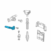 OEM Chevrolet Spark Crankshaft Sensor Diagram - 12638559