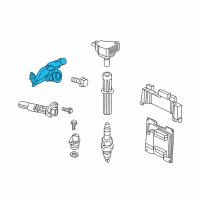 OEM 2022 Chevrolet Spark Knock Sensor Diagram - 12666664