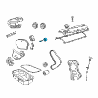 OEM Jeep Wrangler Pulley-Idler Diagram - 4781569AB