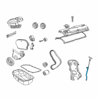OEM 2001 Chrysler PT Cruiser Tube-Engine Oil Indicator Diagram - 4777964AA