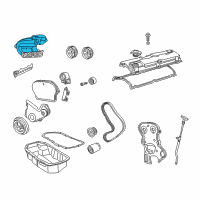 OEM 2004 Chrysler PT Cruiser Intake Manifold Diagram - 4884190AD