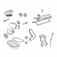 OEM 2004 Chrysler PT Cruiser Intake Manifold Diagram - 4884193AB