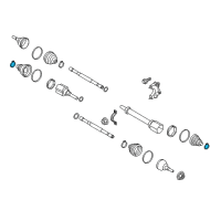 OEM Boot Kit Clamp Diagram - CV6Z-3B478-A