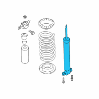 OEM 2016 Ford Fusion Shock Diagram - DG9Z-18125-K