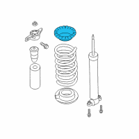 OEM 2016 Lincoln MKZ Upper Spring Insulator Diagram - DG9Z-5586-A