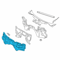 OEM BMW Sound Insulating Dash Panel Diagram - 51-48-7-314-926