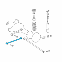 OEM 2002 Lexus LX470 Lower Control Arm Assembly Diagram - 48720-60040