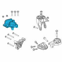 OEM Ram ProMaster 2500 ISOLATOR-Engine Mount Diagram - 68185879AA