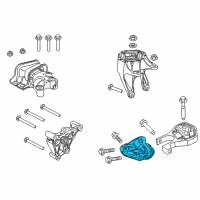 OEM 2015 Ram ProMaster 1500 Torque STRUT Diagram - 68157407AC