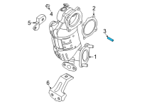 OEM 2021 Hyundai Sonata Stud Diagram - 28515-2B000