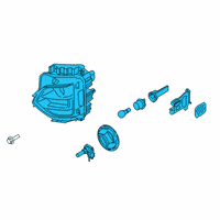 OEM 2019 Hyundai Santa Fe Headlamp Assembly, Right Diagram - 92102-S2100