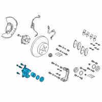 OEM 2019 Toyota C-HR Caliper Diagram - 47730-F4020