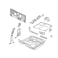 OEM Jeep Lamp-Dome Diagram - 5JG58BD1AD