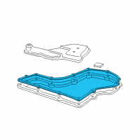 OEM Saturn LW200 Pan Gasket Diagram - 24203590