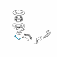 OEM 1994 Chevrolet S10 Hose Asm-Crankcase Vent Valve Diagram - 10179260