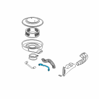 OEM 1995 Chevrolet S10 Tube Asm-Cankcase Vent Diagram - 10179262