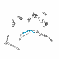 OEM 2004 Chrysler Sebring Line-Oil Pump Suction Diagram - MR316989