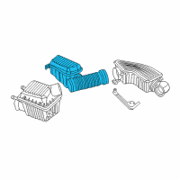 OEM 1998 Chrysler Concorde Air Cleaner Diagram - 4591128