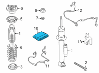 OEM 2020 BMW 540i xDrive CONTROL UNIT VDP Diagram - 37-14-8-835-391