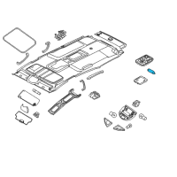 OEM 2005 Nissan Altima Bulb Diagram - 26736-89902