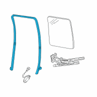 OEM Ford Excursion Run Channel Diagram - YC3Z-7825766-AA