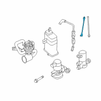 OEM 2003 Dodge Ram 2500 Oxygen Sensor Diagram - 56041699AA