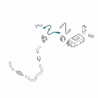 OEM 2012 Nissan Sentra O2 Oxygen Sensor Air Fuel Ratio Sensor Diagram - 22693-ZJ60A