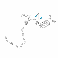 OEM Nissan Cube Heated Oxygen Sensor, Rear Diagram - 226A0-1FL0A