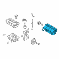 OEM 2015 Kia Optima Manifold Assembly-Intake Diagram - 283102G700