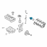 OEM 2015 Kia Sorento Body Assembly-Throttle Diagram - 351002G700