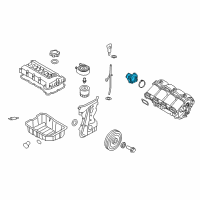 OEM Kia Sorento Body Assembly-Throttle Diagram - 351002G700