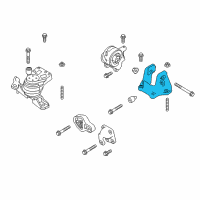 OEM 2016 Ford Taurus Transmission Mount Bracket Diagram - DA8Z-6031-B