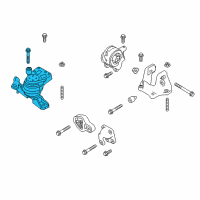 OEM 2017 Ford Taurus Front Mount Diagram - DA8Z-6038-C