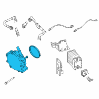 OEM Ford Transit-250 Vacuum Pump Diagram - DL3Z-2A451-B