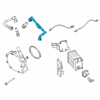 OEM 2015 Ford Expedition Crankcase Tube Diagram - FL3Z-6758-A