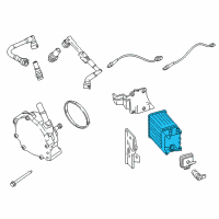 OEM 2015 Ford Expedition Canister Diagram - FL1Z-9C985-A