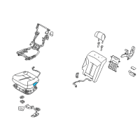 OEM 2017 Kia K900 Pad Assembly-Rear Seat Cushion Diagram - 891503T930