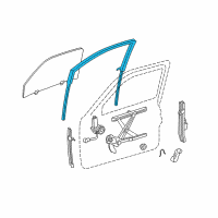 OEM 2013 Toyota Tacoma Run Channel Diagram - 68151-04030