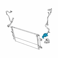 OEM 2019 Jeep Cherokee Auxiliary Coolant Pump Diagram - 68259097AB