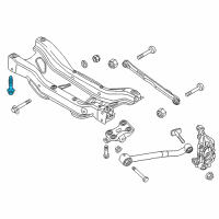 OEM 2020 Jeep Renegade Bolt-HEXAGON FLANGE Head Diagram - 68265365AA