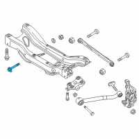 OEM 2017 Jeep Compass Bolt-Cam Diagram - 6511780AA