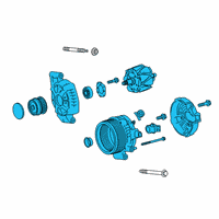 OEM 2021 Toyota RAV4 Alternator Diagram - 27060-F0040