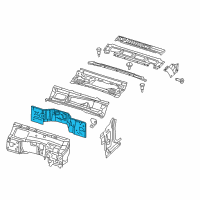 OEM 2020 Jeep Wrangler Panel-Dash Diagram - 68303470AF