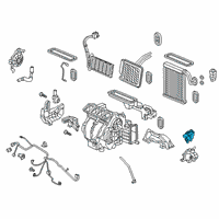 OEM 2020 Honda Insight Servo Motor Assembly Diagram - 79140-TBA-A11