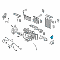 OEM 2021 Honda Accord Servo Motor Assembly Diagram - 79140-TBA-A11