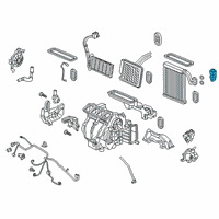OEM 2019 Honda Clarity Valve Assembly Expans Diagram - 80220-TBA-A11