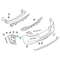 OEM BMW Trailer Hitch Electrical Connector Plug Diagram - 51129465213