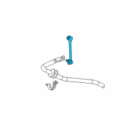 OEM Chevrolet Silverado 1500 HD Stabilizer Link Diagram - 15257472